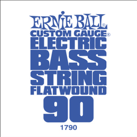 Струна для бас-гітар ERNIE BALL .090 Flatwound Bass P01790, image 